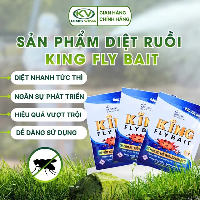 Gói King Fly Bait 20g