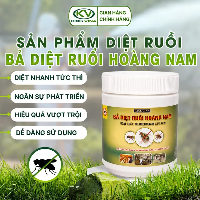 Hũ Bả diệt ruồi Hoàng Nam